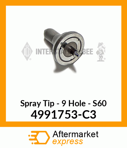 Spray Tip - 9 Hole - S60 4991753-C3