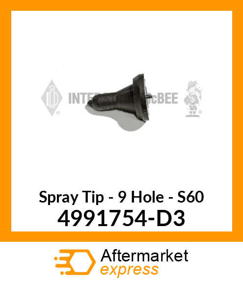 Spray Tip - 9 Hole - S60 4991754-D3
