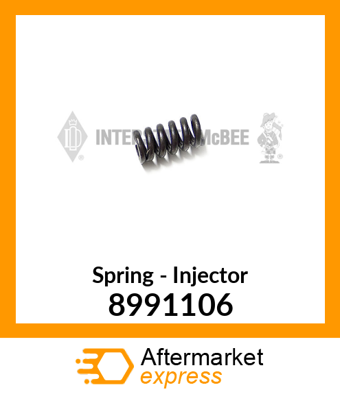 Spare part 8991106 + Spring - Injector