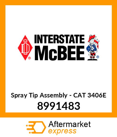 Spray Tip Assembly - CAT 3406E 8991483