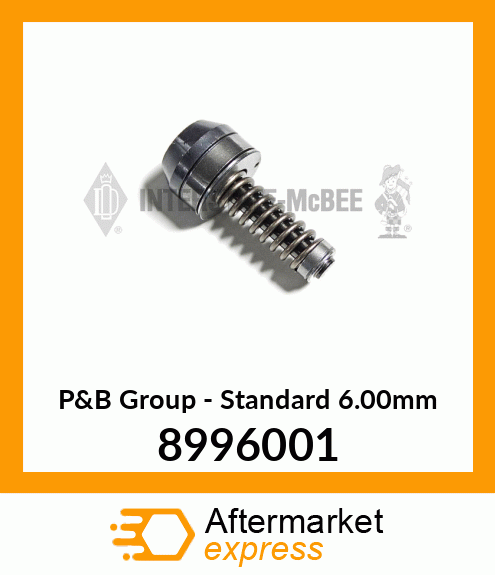 Spare part 8996001 + P&B Group - Standard 6.00mm