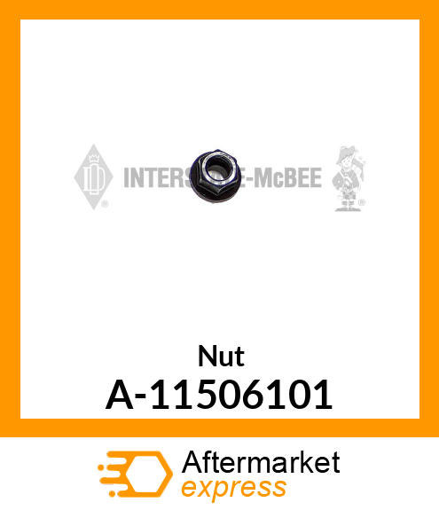 Spare part A-11506101 + Nut