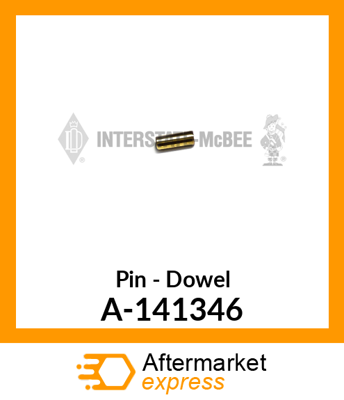 Spare part A-141346 + Pin - Dowel