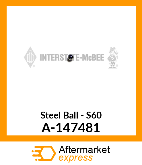 Spare part A-147481 + Steel Ball - S60