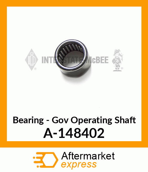 Spare part A-148402 + Bearing - Gov Operating Shaft