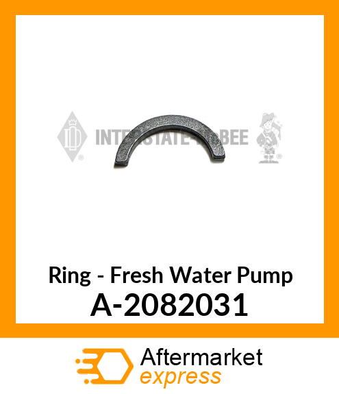 Spare part A-2082031 + Ring - Fresh Water Pump