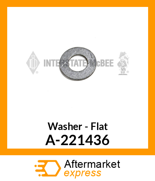 Spare part A-221436 + Washer - Flat