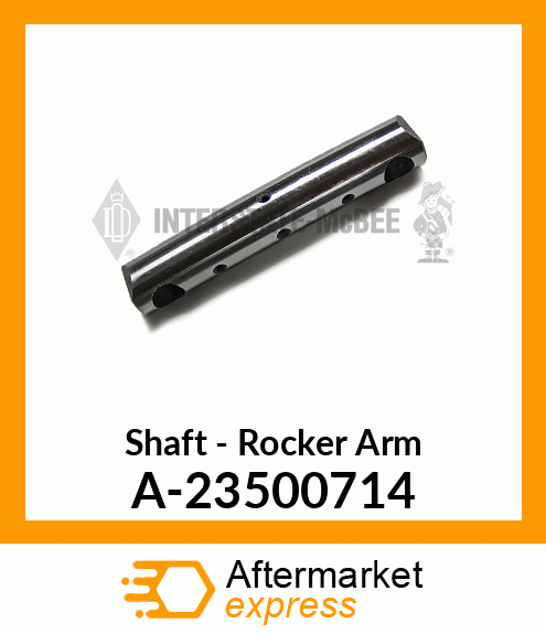 Spare part A-23500714 + Shaft - Rocker Arm