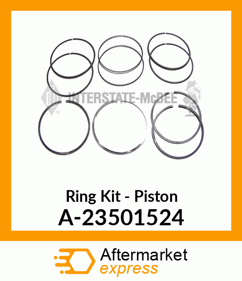 Ring Set - Piston A-23501524
