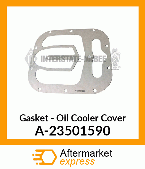 Spare part A-23501590 + Gasket - Oil Cooler Cover