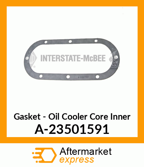 Spare part A-23501591 + Gasket - Oil Cooler Core Inner