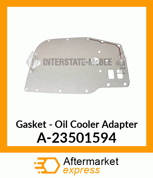 Spare part A-23501594 + Gasket - Oil Cooler Adaptor