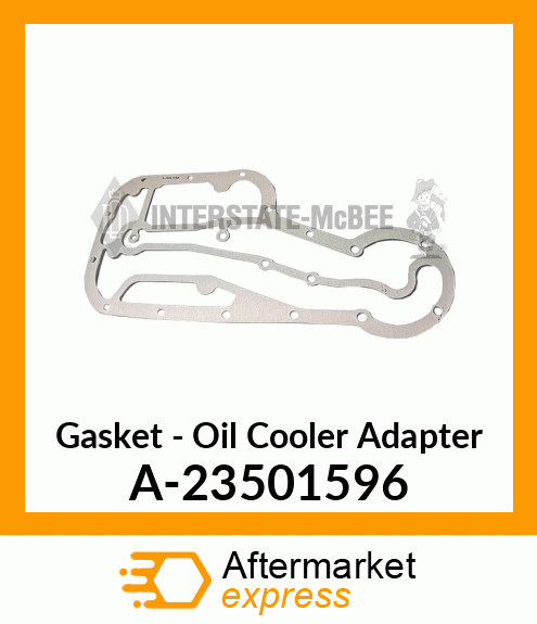 Spare part A-23501596 + Gasket - Oil Cooler Adaptor