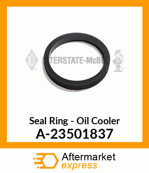 Spare part A-23501837 + Seal Ring - Oil Cooler