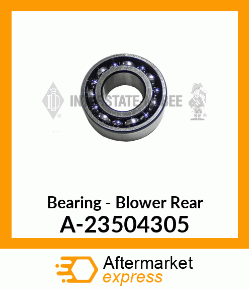 Bearing - Blower Rear A-23504305