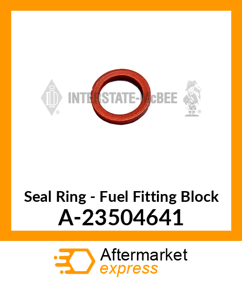 Seal Ring - Fuel Fitting Block A-23504641