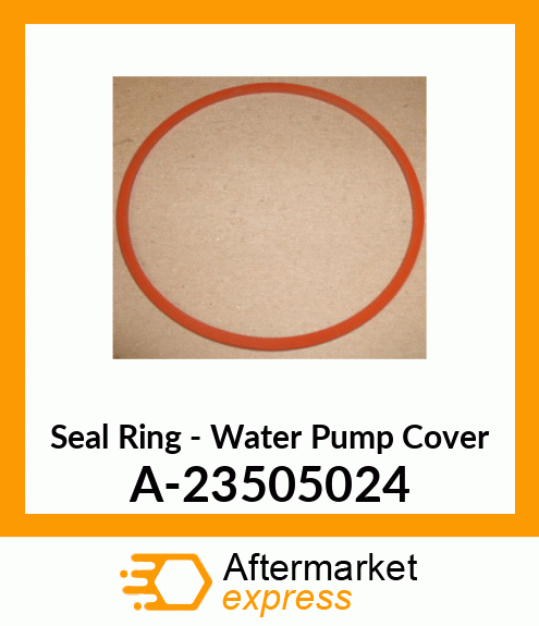 Spare part A-23505024 + Seal Ring - Water Pump Cover