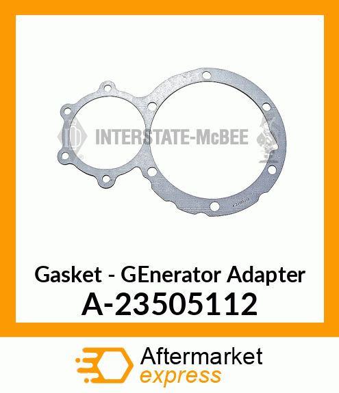 Gasket - GEnerator Adapter A-23505112