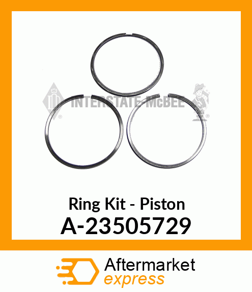 Ring Set - Piston A-23505729
