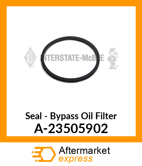 Seal - By Pass Oil Filter S60 A-23505902