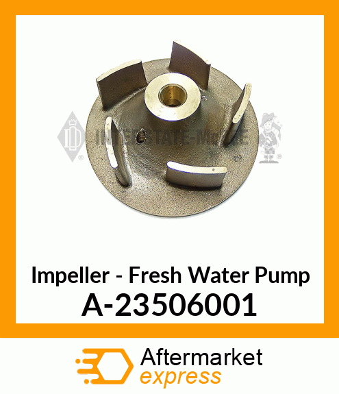 Impeller - Fresh Water Pump A-23506001