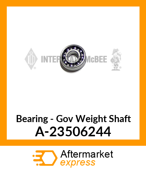Bearing - Gov Weight Shaft A-23506244
