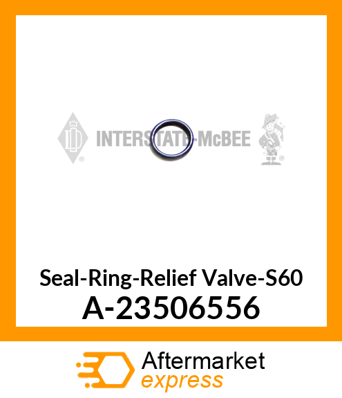 Seal-Ring-Relief Valve-S60 A-23506556