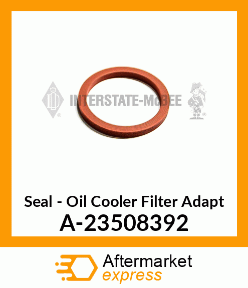 Spare part A-23508392 + Seal - Oil Cooler Fltr Adptr