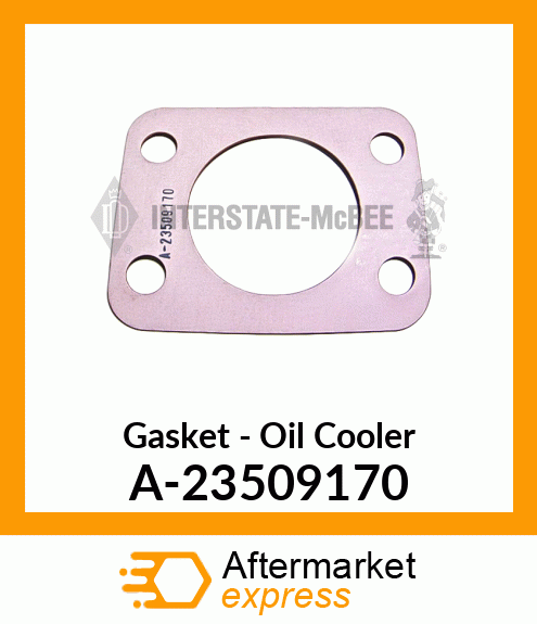 Spare part A-23509170 + Gasket - Oil Cooler