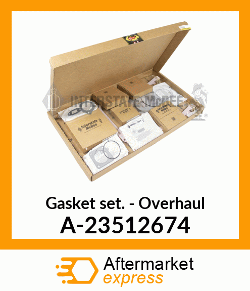 Spare part A-23512674 + Gasket Set - Overhaul