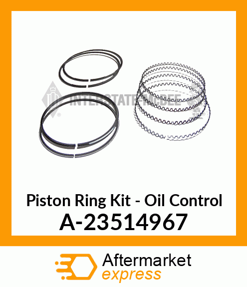 Ring Set - Piston - Oil Contrl A-23514967