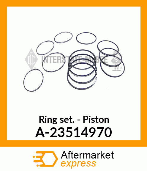 Ring Set - Piston A-23514970