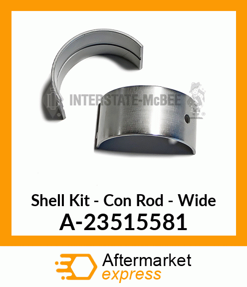 Shell Set - Con Rod (Wide) A-23515581