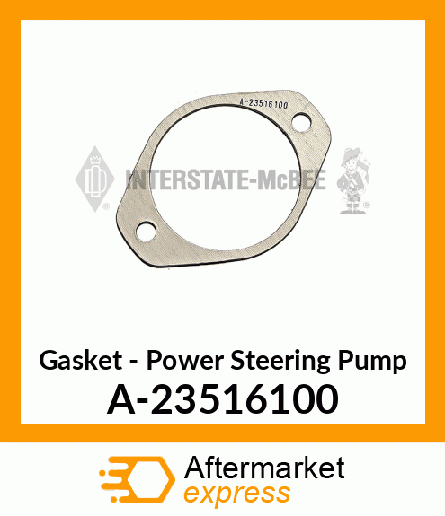 Spare part A-23516100 + Gasket - Power Steering Pump