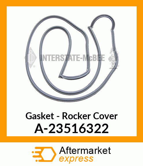 Spare part A-23516322 + Gasket - Rocker Cover