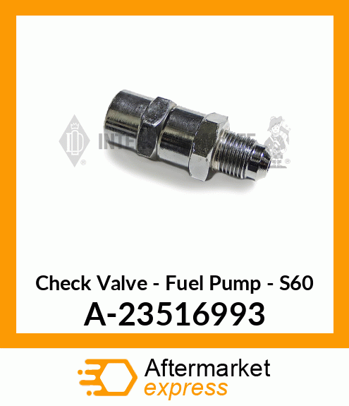 Spare part A-23516993 + Check Valve - Fuel Pump - S60