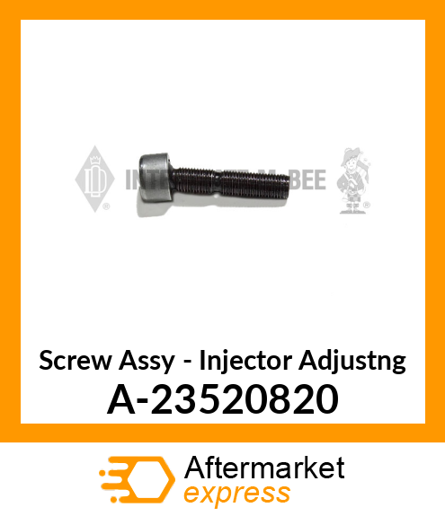 Spare part A-23520820 + Screw Assy - Injector Adjustng