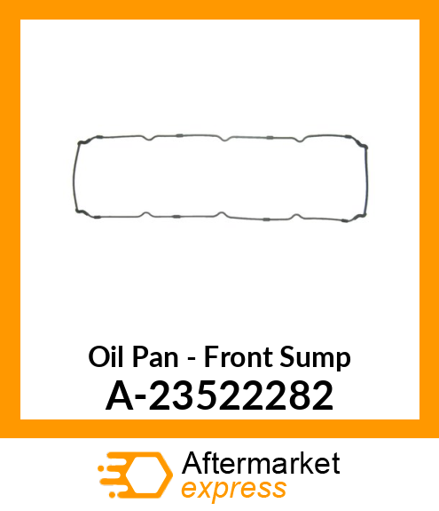 Pan - Oil Front Sump A-23522282