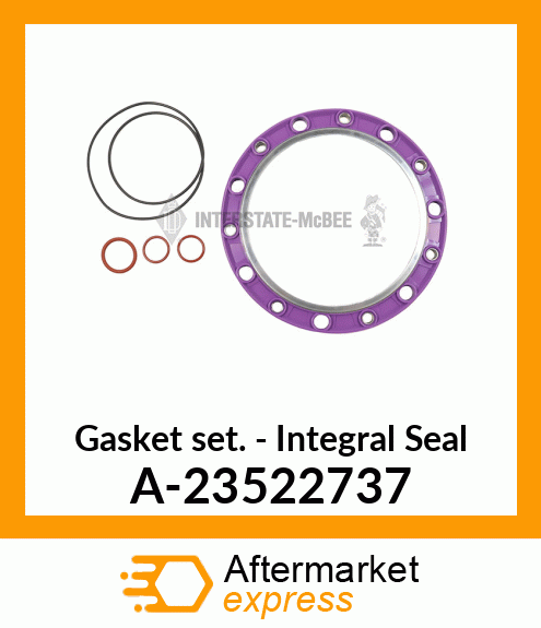 Spare part A-23522737 + Gasket Set - Integral Seal