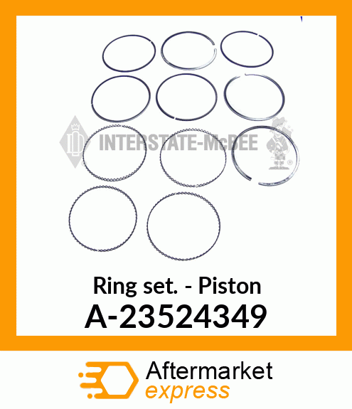 Ring Set - Piston A-23524349