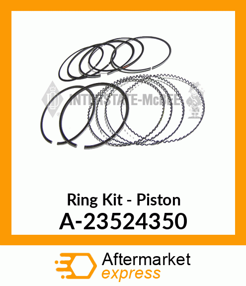 Spare part A-23524350 + Ring Set - Piston