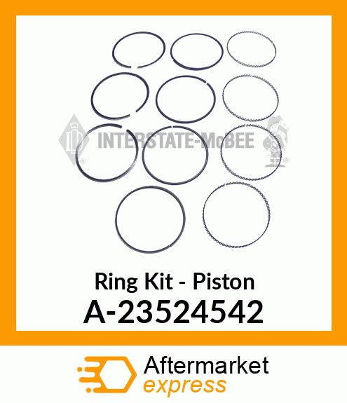 Ring Set - Piston A-23524542