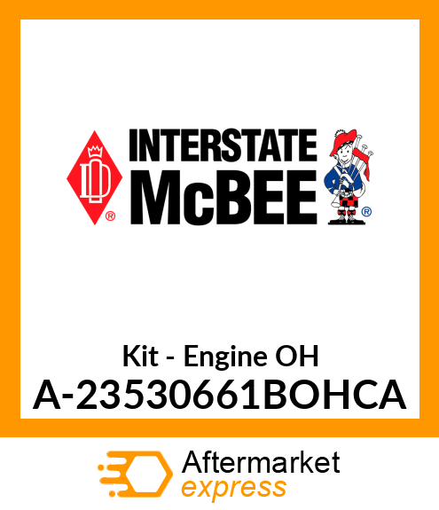 Kit - Engine Overhaul A-23530661BOHCA