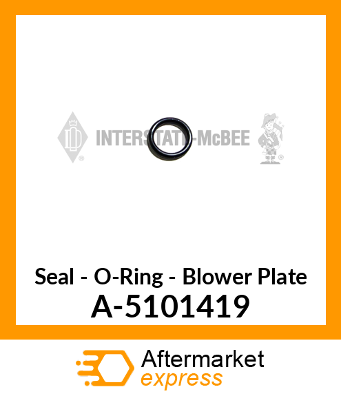 Seal - O-Ring - Blower Plate A-5101419