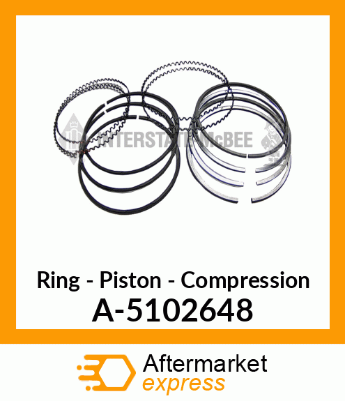 Ring - Piston - Compression A-5102648