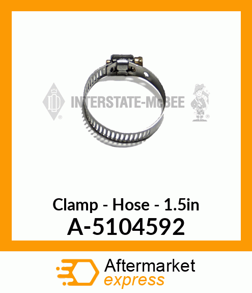 Clamp - Hose - 1-1/2' A-5104592