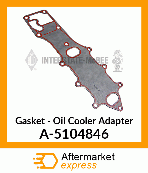 Gasket - Oil Cooler Adaptor A-5104846