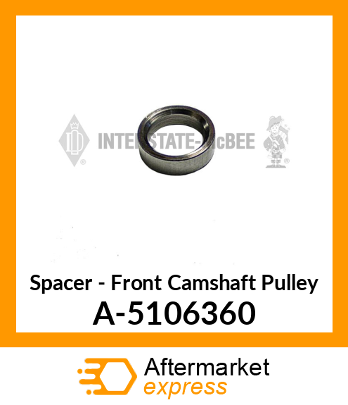 Spacer - Front C/S Pulley A-5106360