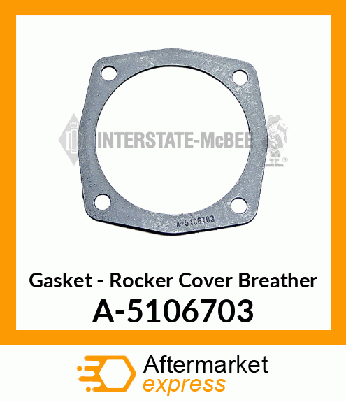 Gasket - Rocker Cover Breather A-5106703