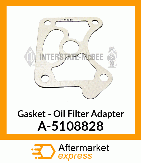 Gasket - Oil Filter Adaptor A-5108828